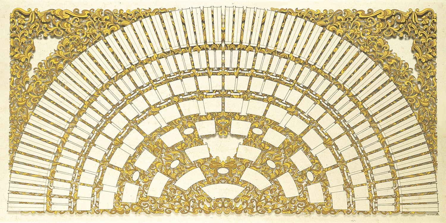 Schmuck-Ahnentafel "Halbkreis mit Ranken" 8 Generationen, 100x50 cm, 190g/qm Schmuck-Ahnentafel "Halbkreis mit Ranken" 8 Generationen, 100x50 cm, 190g/qm