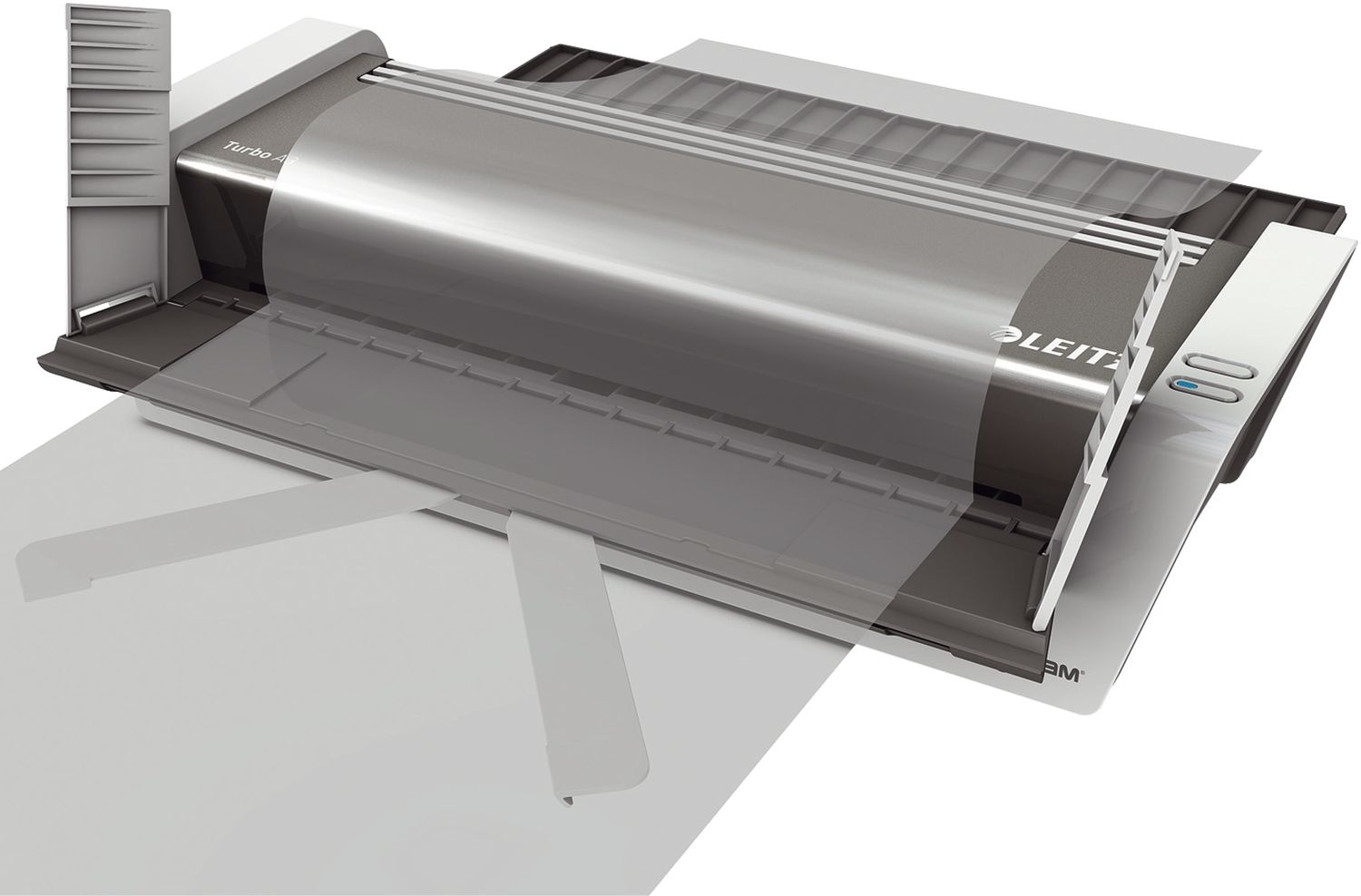 Laminiergerät iLAM Touch 2 Turbo - A3, 80-250mym, weiß/anthrazit Laminiergerät iLAM Touch 2 Turbo - A3, 80-250mym, weiß/anthrazit