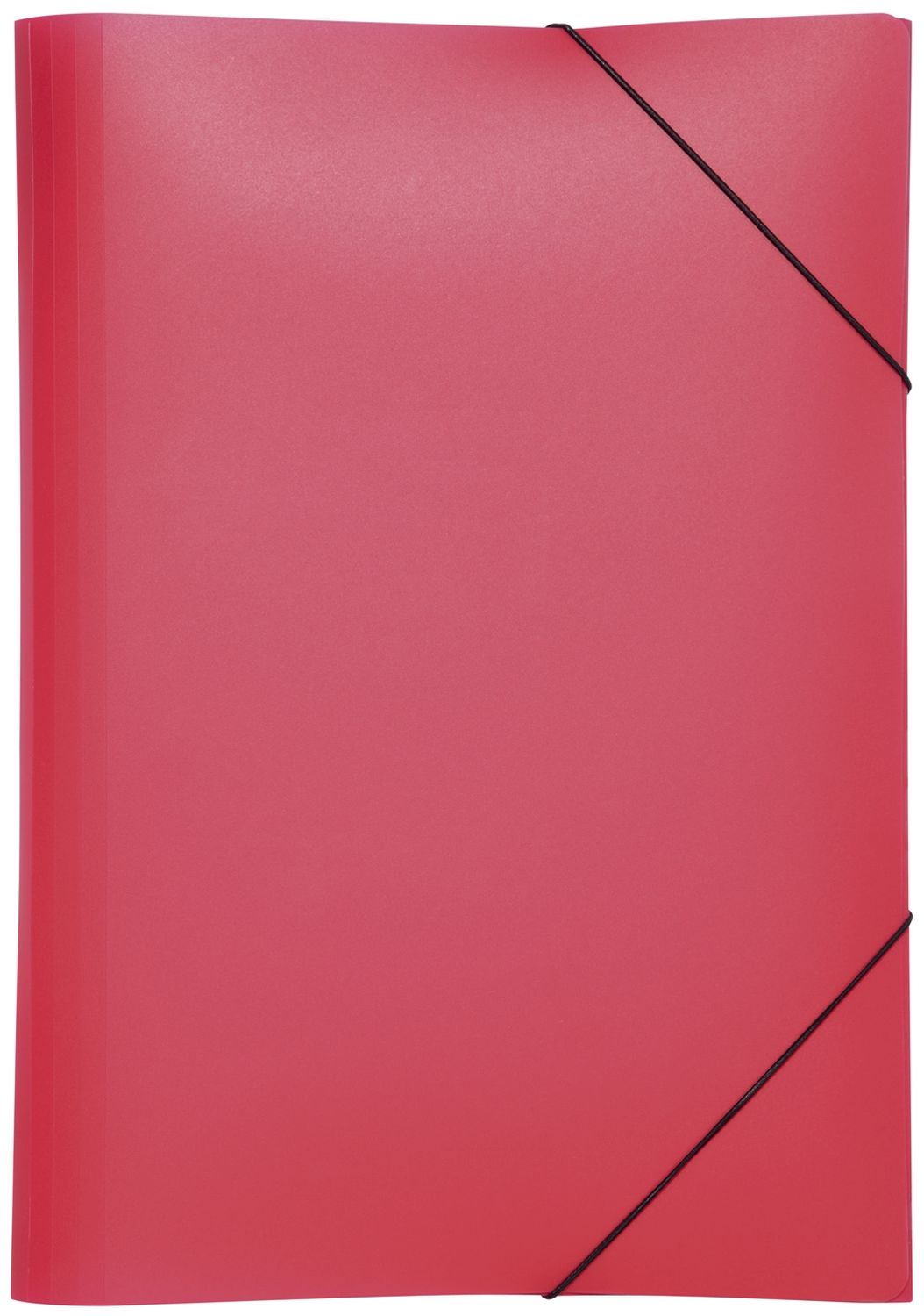 Gummizugmappe Lucy Basic - A3, rot, PP, 3 Einschlagklappen Gummizugmappe Lucy Basic - A3, rot, PP, 3 Einschlagklappen