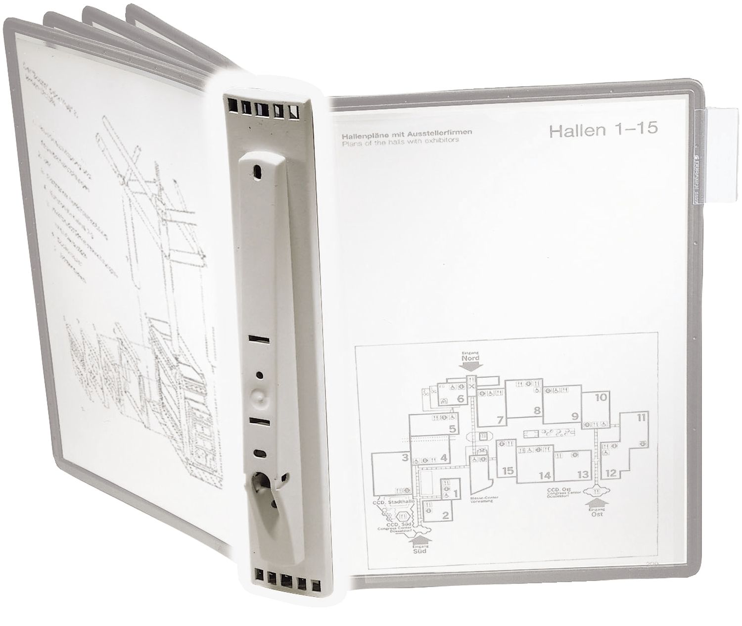 Sichttafelsystem SHERPA® WALL MODULE 5 - grau Sichttafelsystem SHERPA® WALL MODULE 5 - grau