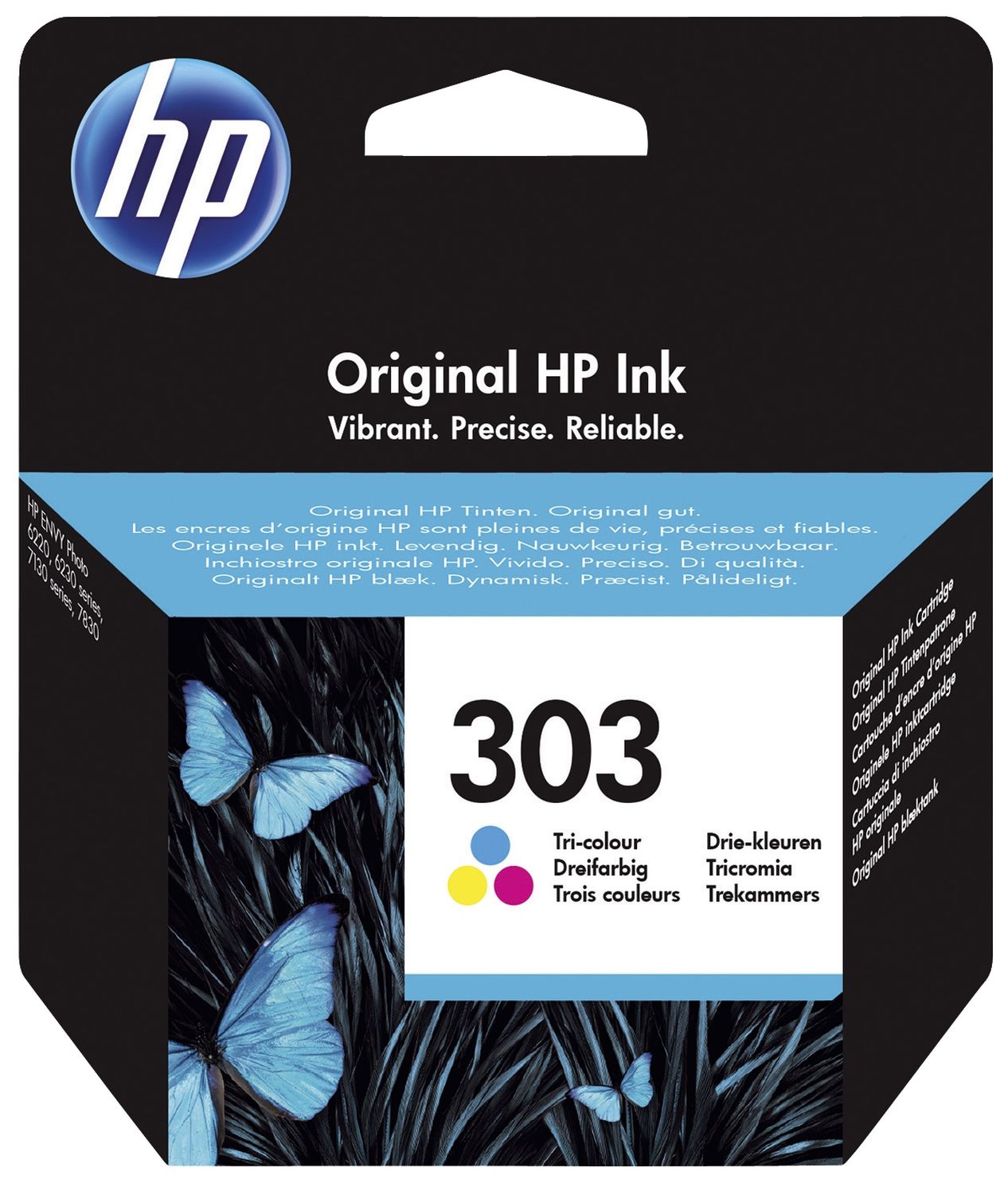 Original HP Druckkopfpatrone color (T6N01AE,T6N01AE#ABE,T6N01AE#BA3,T6N01AE#UUS,303,303C,303COLOR,NO303,NO303C,NO303COLOR)