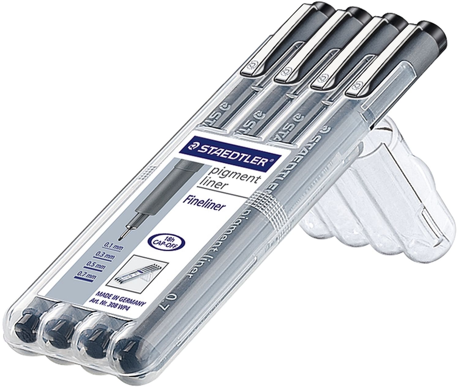 Feinschreiber pigment liner - 4er Etui Feinschreiber pigment liner - 4er Etui