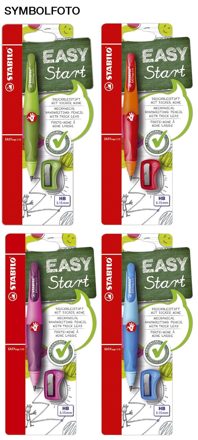 Ergonomischer Druckbleistift zum Schreibenlernen EASYergo 3.15, colormix, R Ergonomischer Druckbleistift zum Schreibenlernen EASYergo 3.15, colormix, R