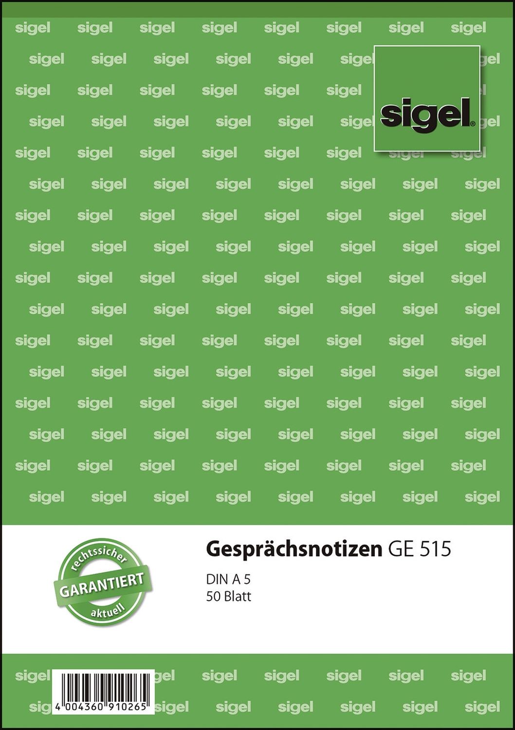 Gesprächsnotizen - A5, 50 Blatt Gesprächsnotizen - A5, 50 Blatt