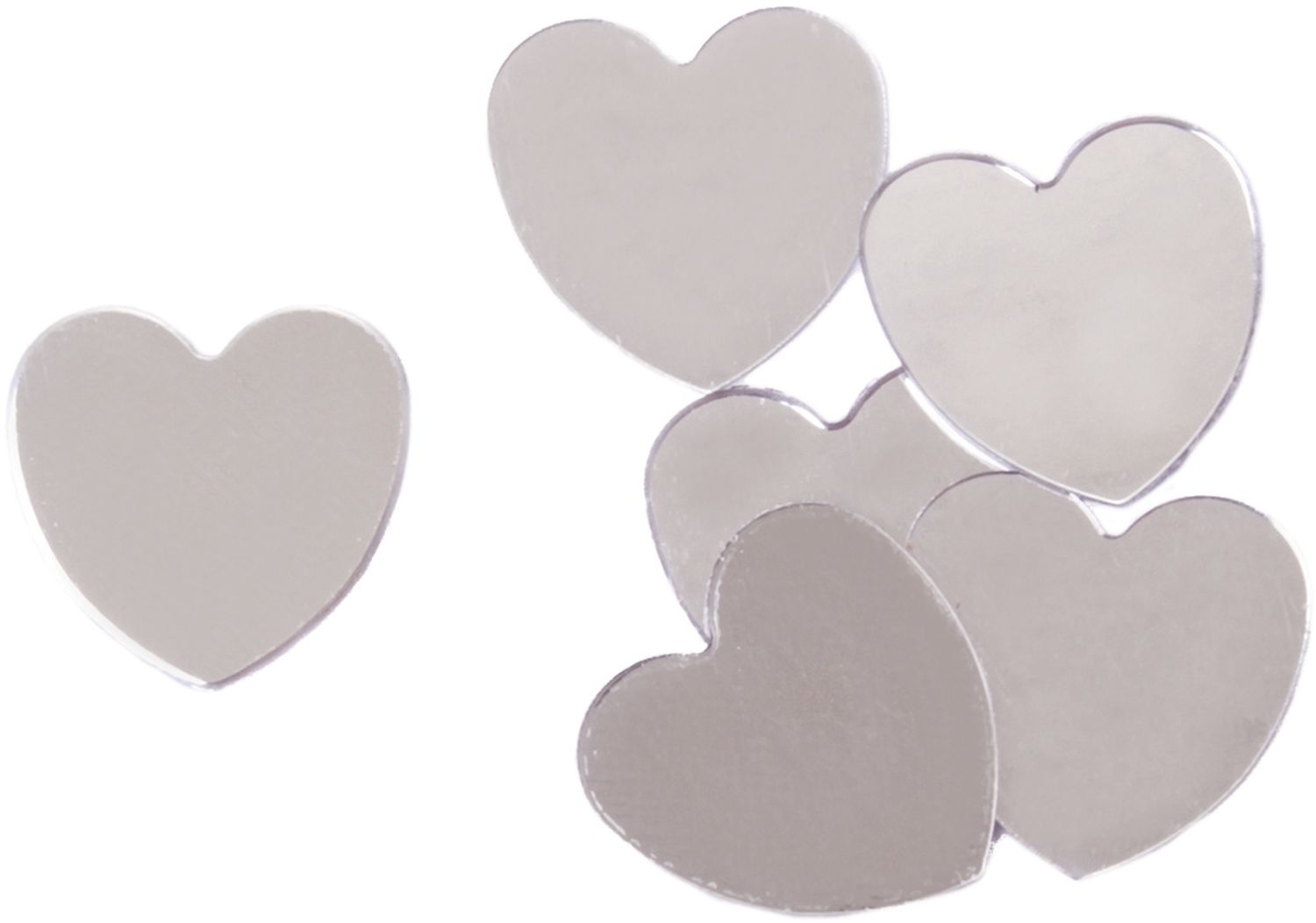 Konfetti Herzen - 10 g, silber Konfetti Herzen - 10 g, silber
