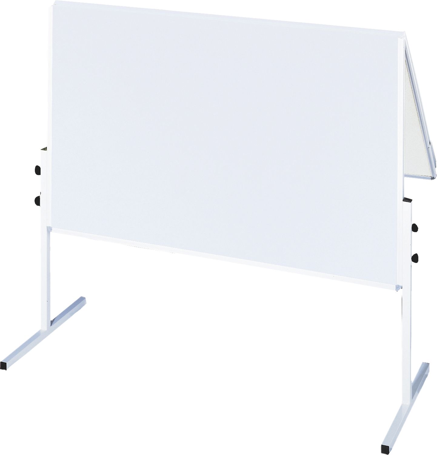 Moderationstafel U-Act!Line® - 120 x 150 cm, weiß/Karton, klappbar