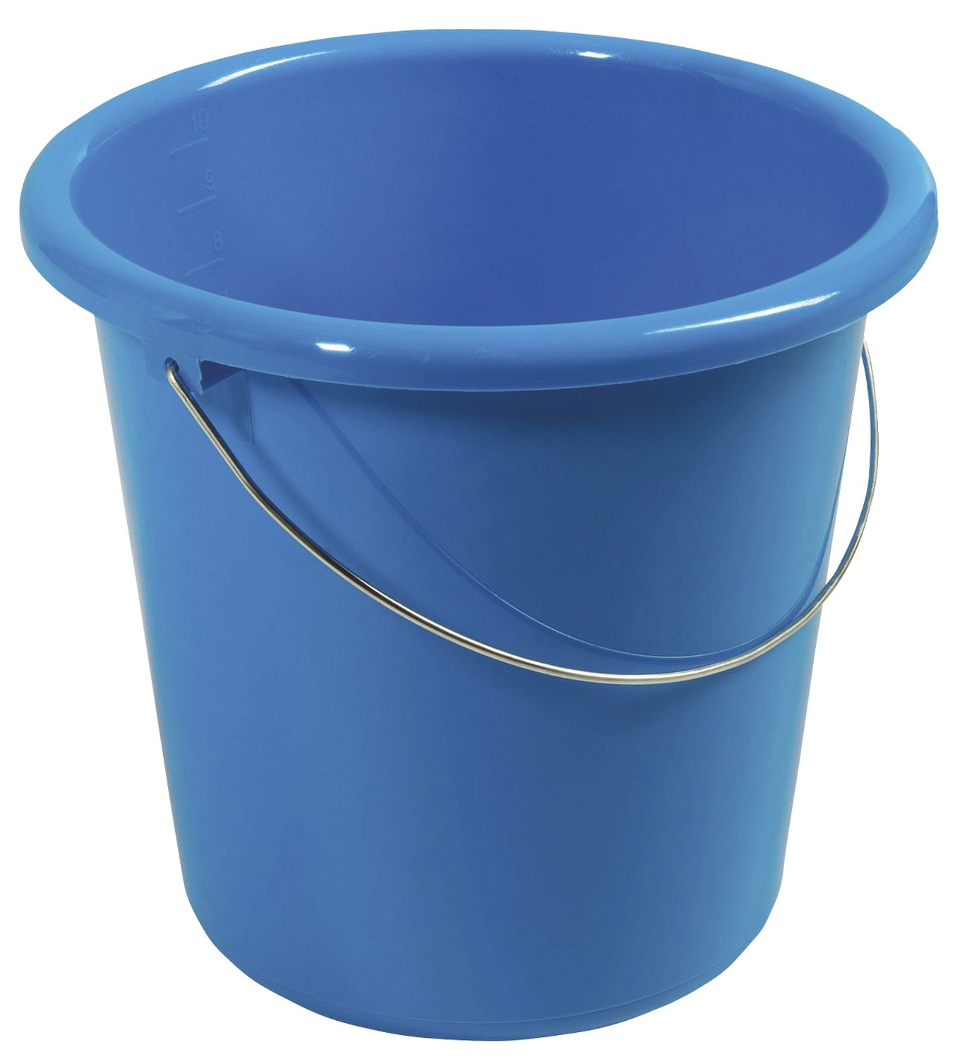 Eimer - Plastik, rund, 10 Liter, blau Eimer - Plastik, rund, 10 Liter, blau