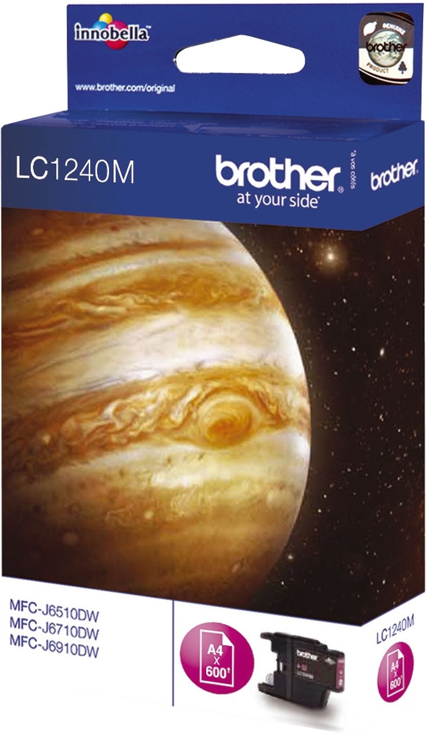 Original Brother Tintenpatrone magenta (LC-1240M)