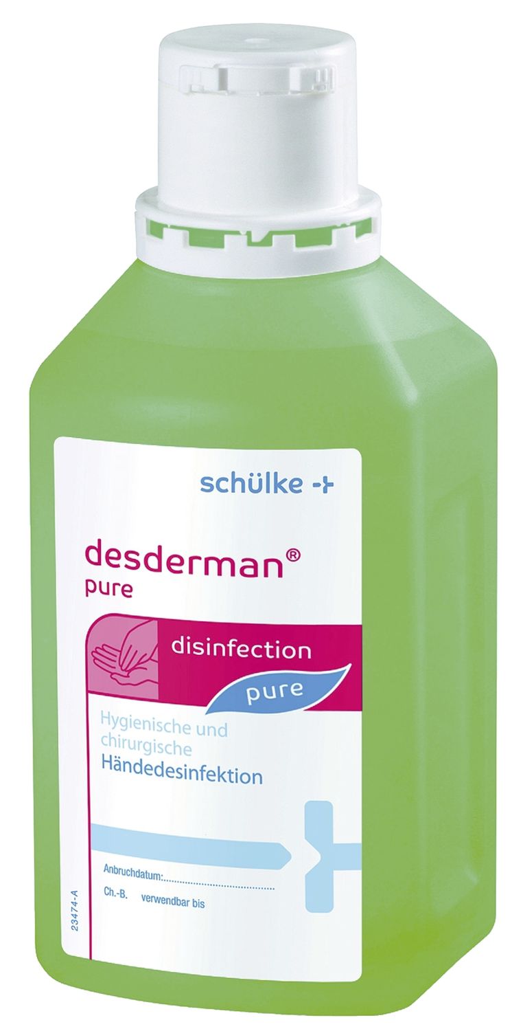 Handdesinfektionsgel desderman® pure - 500 ml Handdesinfektionsgel desderman® pure - 500 ml