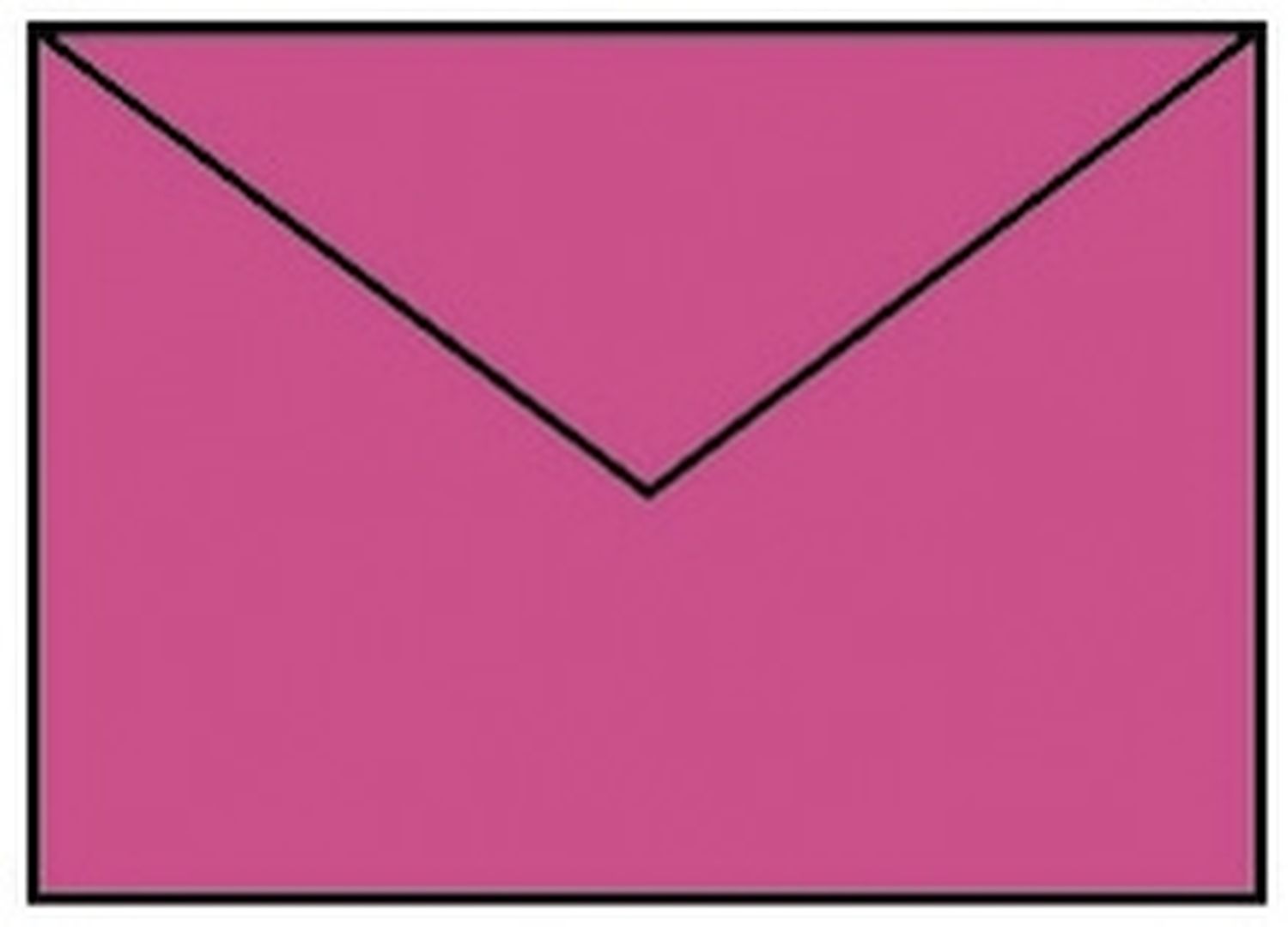 Briefumschläge farbig Rössler Coloretti 220720554, gummiert, B6, 5 Stück, pink
