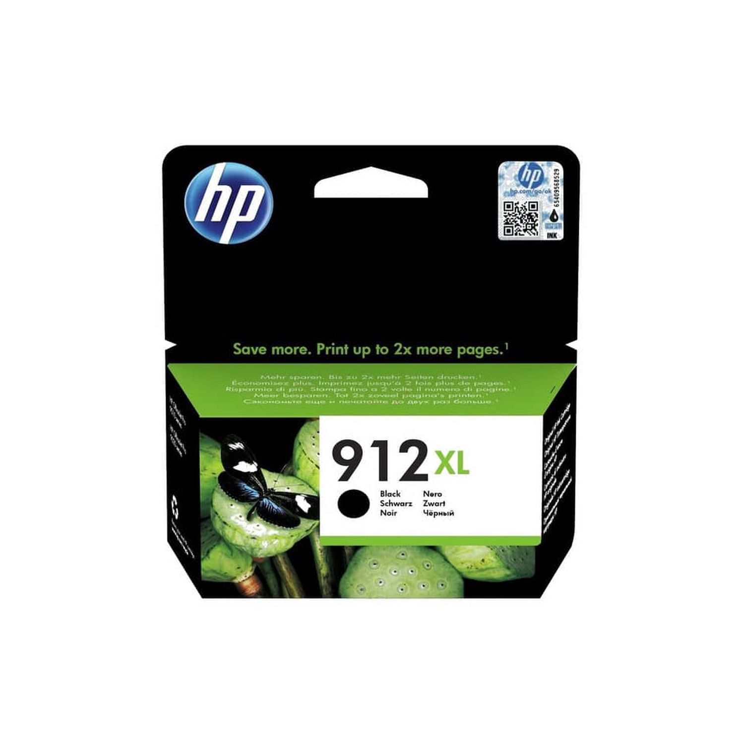 Original HP Tintenpatrone schwarz (3YL84AE,912XL,912XLBK,912XLBLACK,NO912XL,NO912XLBK,NO912XLBLACK)