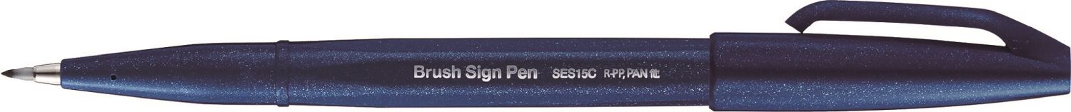 Kalligrafiestift Sign Pen Brush - Pinselspitze, nachtblau Kalligrafiestift Sign Pen Brush - Pinselspitze, nachtblau