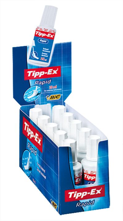 Korrekturfluid Rapid - Flasche à 25ml, weiß Korrekturfluid Rapid - Flasche à 25ml, weiß