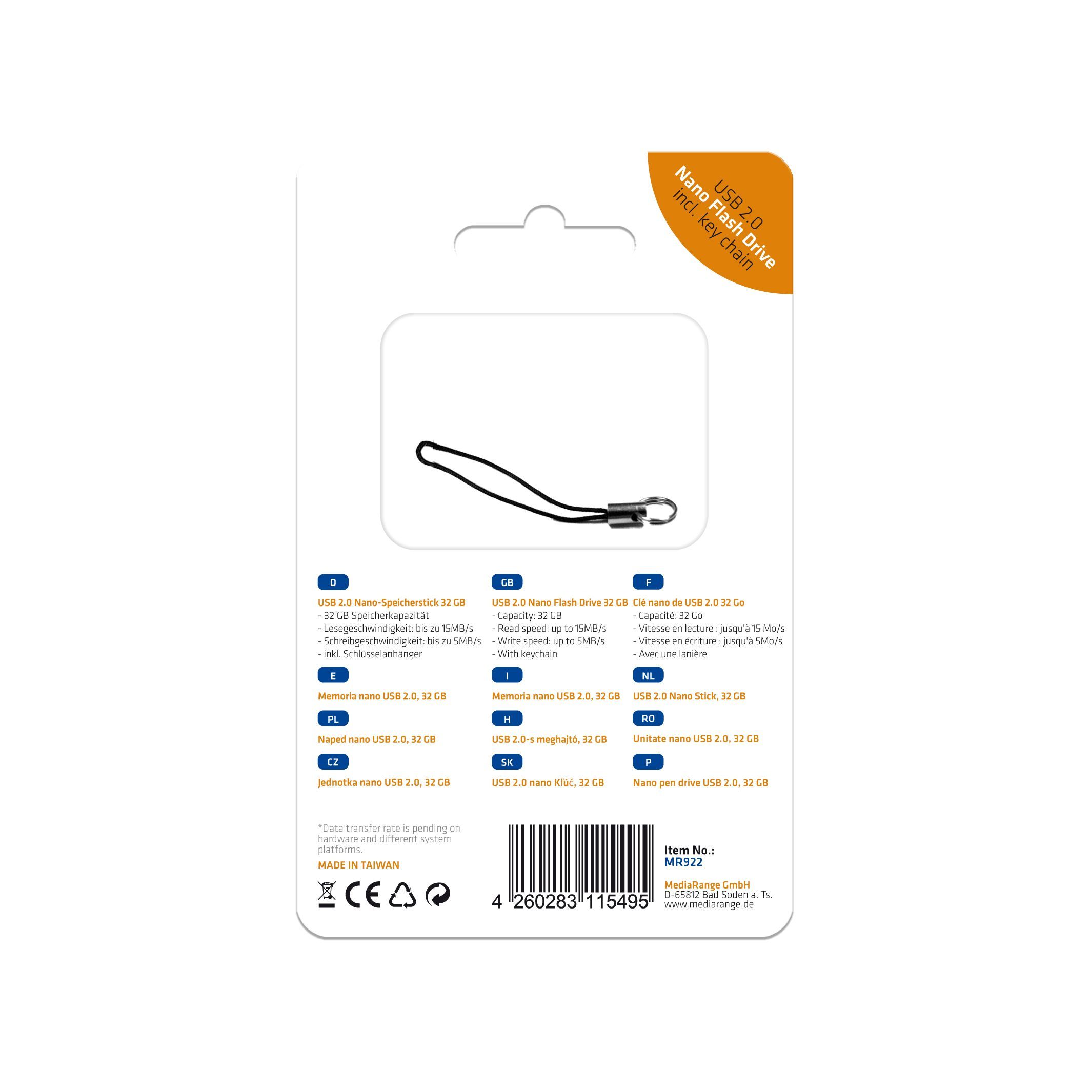 Mini USB-Speicherstick 32GB Mini USB-Speicherstick 32GB