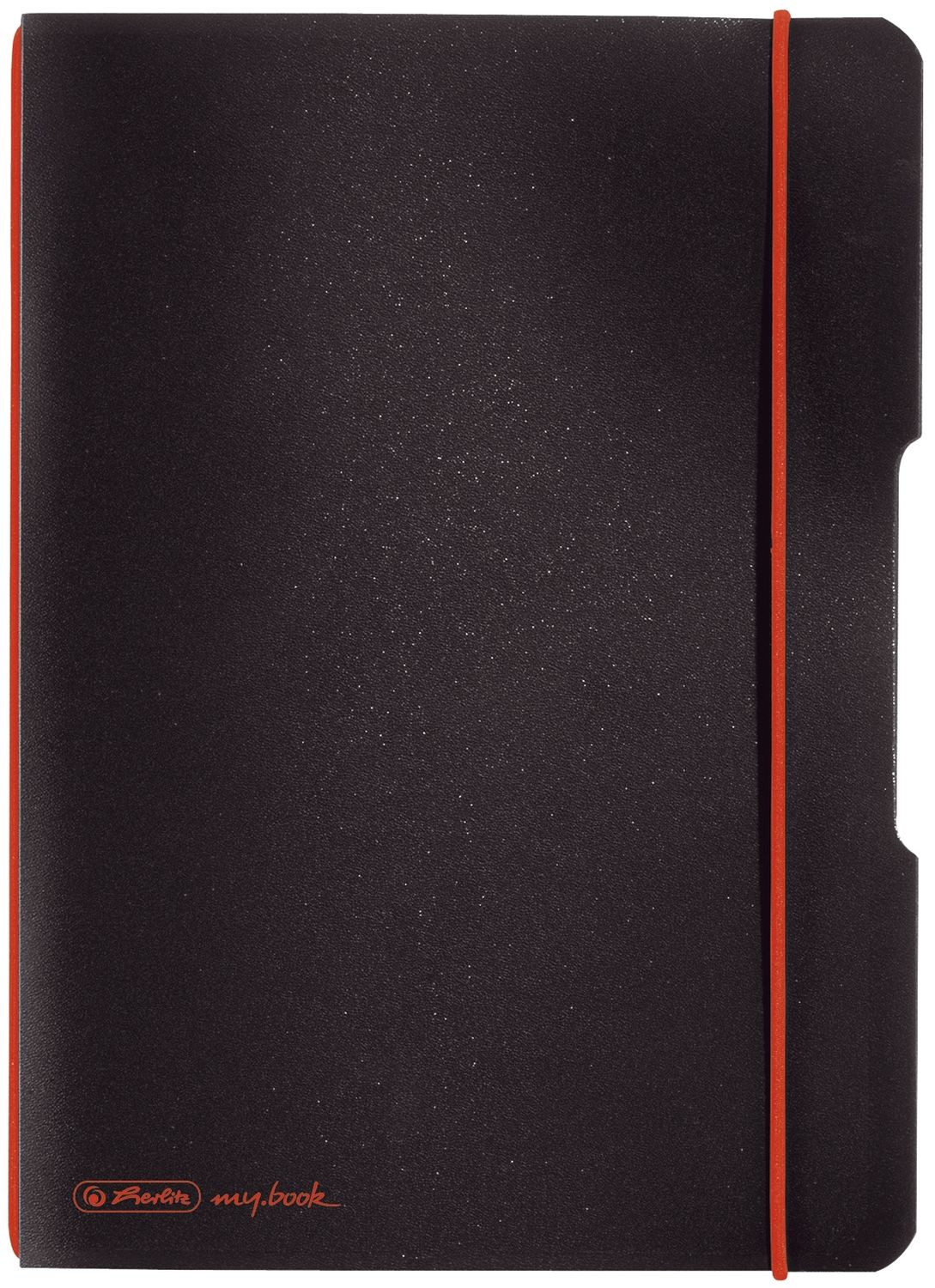 Notizheft flex - A5, PP, 40 Blatt, kariert, schwarz Notizheft flex - A5, PP, 40 Blatt, kariert, schwarz