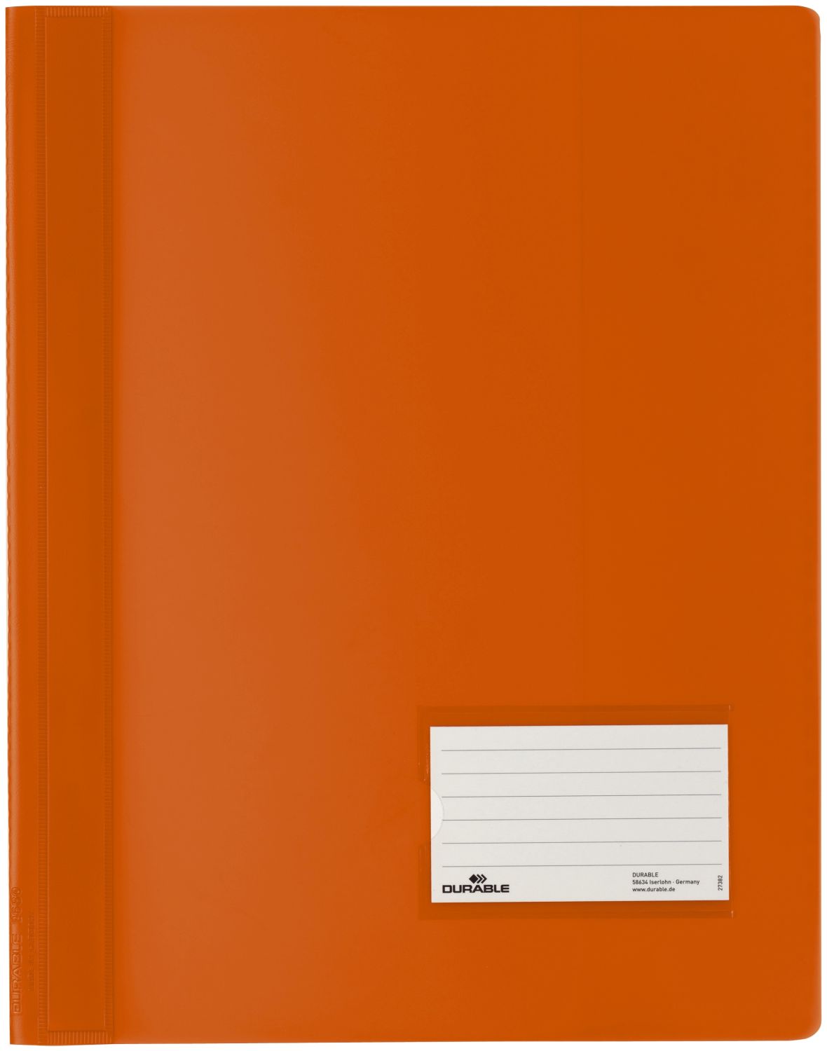 Schnellhefter DURALUX® - A4 überbreit, transluzente Folie, orange Schnellhefter DURALUX® - A4 überbreit, transluzente Folie, orange