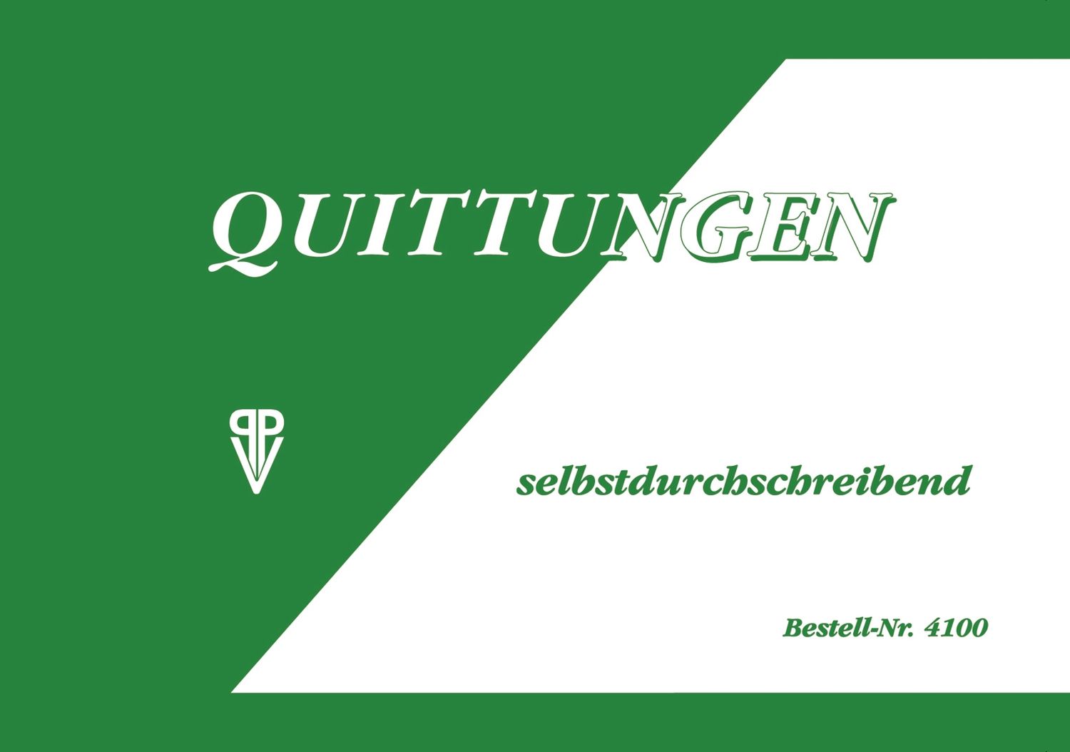 Quittung - A6, 2x 40 Blatt, SD Quittung - A6, 2x 40 Blatt, SD