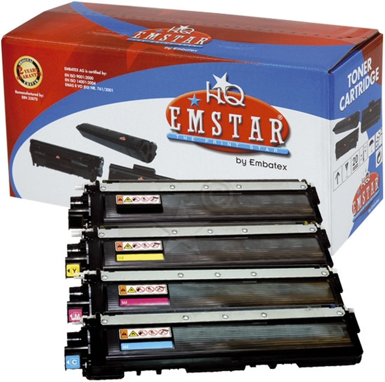 Alternativ Emstar Toner MultiPack Bk,C,M,Y (09BR3040MULTI/B588,9BR3040MULTI,9BR3040MULTI/B588,B588)