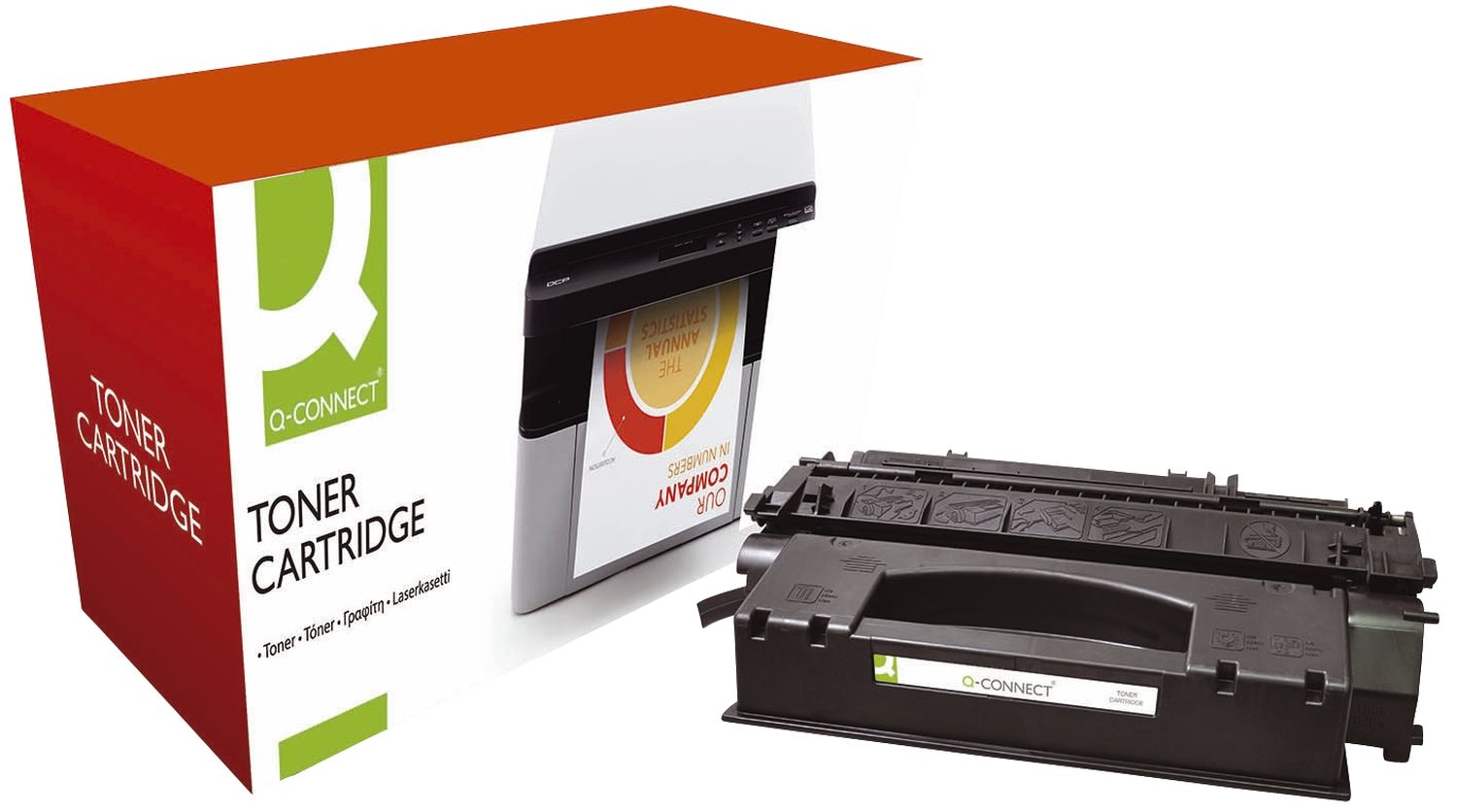 Alternativ Q-Connect Tonerkartusche schwarz (KF07521)