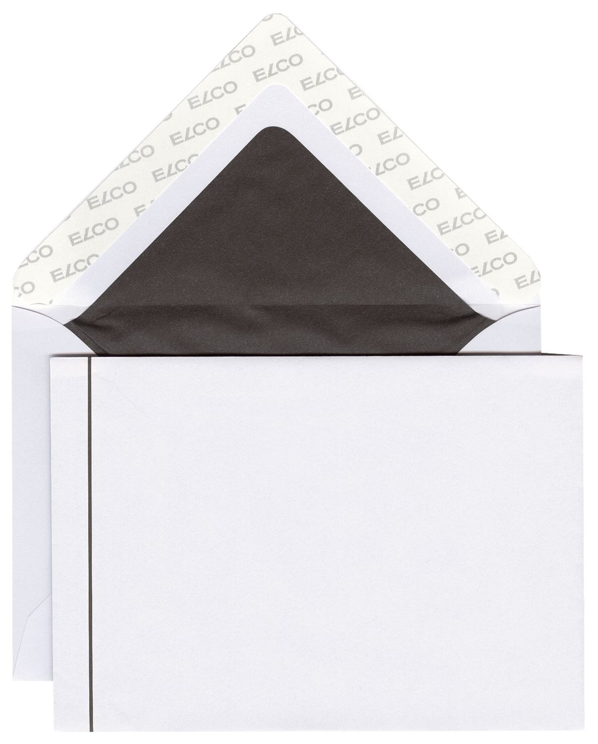 Briefumschlag Deuil Elco 7981812, C6, hochweiß, gummiert, ohne Fenster, 100 g/qm, 25 Stück