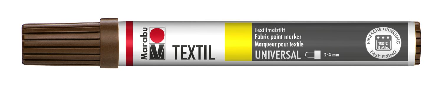 Textil Painter Mittelbraun 046, 2-4 mm Textil Painter Mittelbraun 046, 2-4 mm