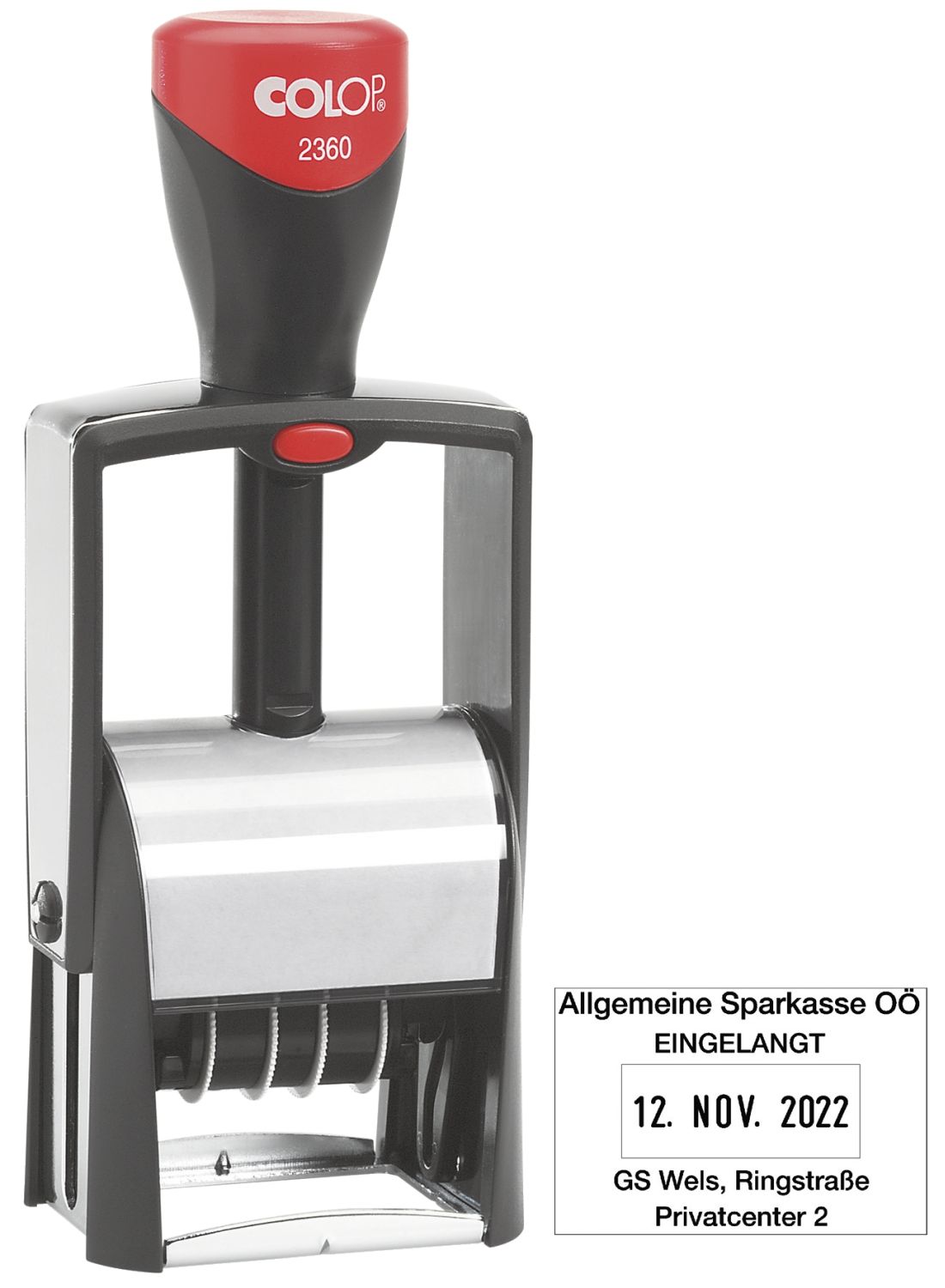 Classic Line Dater - für max. 4 Zeilen, 30 x 45 mm Classic Line Dater - für max. 4 Zeilen, 30 x 45 mm