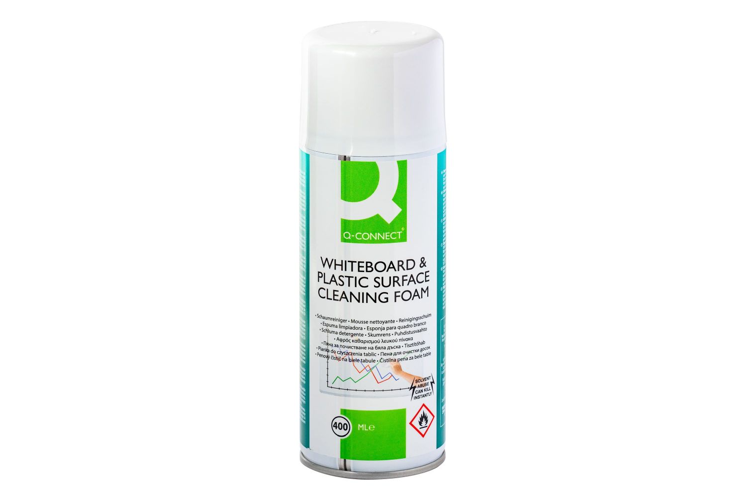 Whiteboard-Schaumreiniger - 400 ml Whiteboard-Schaumreiniger - 400 ml