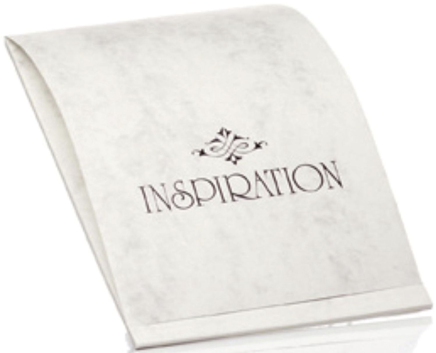 Briefblock Inspiration - A4, 40 Blatt, grau marmora Briefblock Inspiration - A4, 40 Blatt, grau marmora