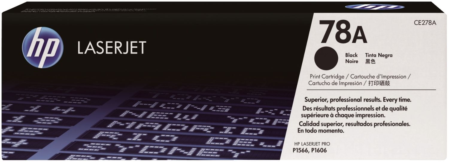 Original HP Tonerkartusche schwarz (CE278A,78A,78ABK,78ABLACK,NO78A,NO78ABK,NO78ABLACK)