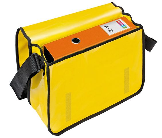 VELOCOLOR® Umhängetasche - 375 x 315 x 110 mm, LKW-Plane, gelb VELOCOLOR® Umhängetasche - 375 x 315 x 110 mm, LKW-Plane, gelb