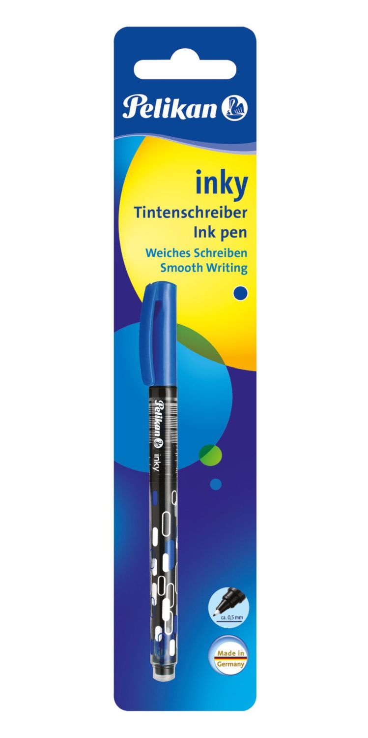 Tintenschreiber Inky 273, 0,5 mm, blau, Blisterkarte