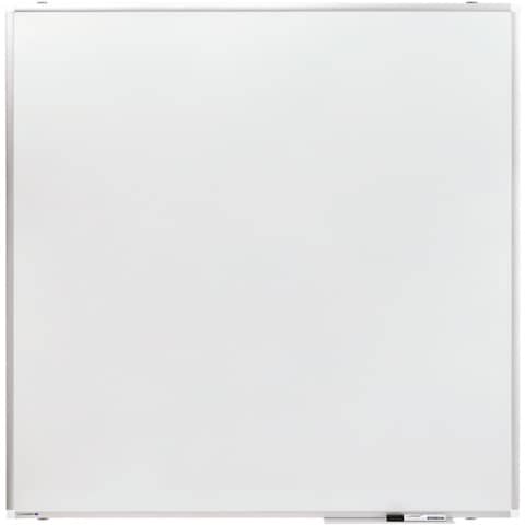 Whiteboard Legamaster Premium Plus 7-101072, 120 x 120 cm, emalliert, Alurahmen, senk- oder waggerechte Wandbefestigung