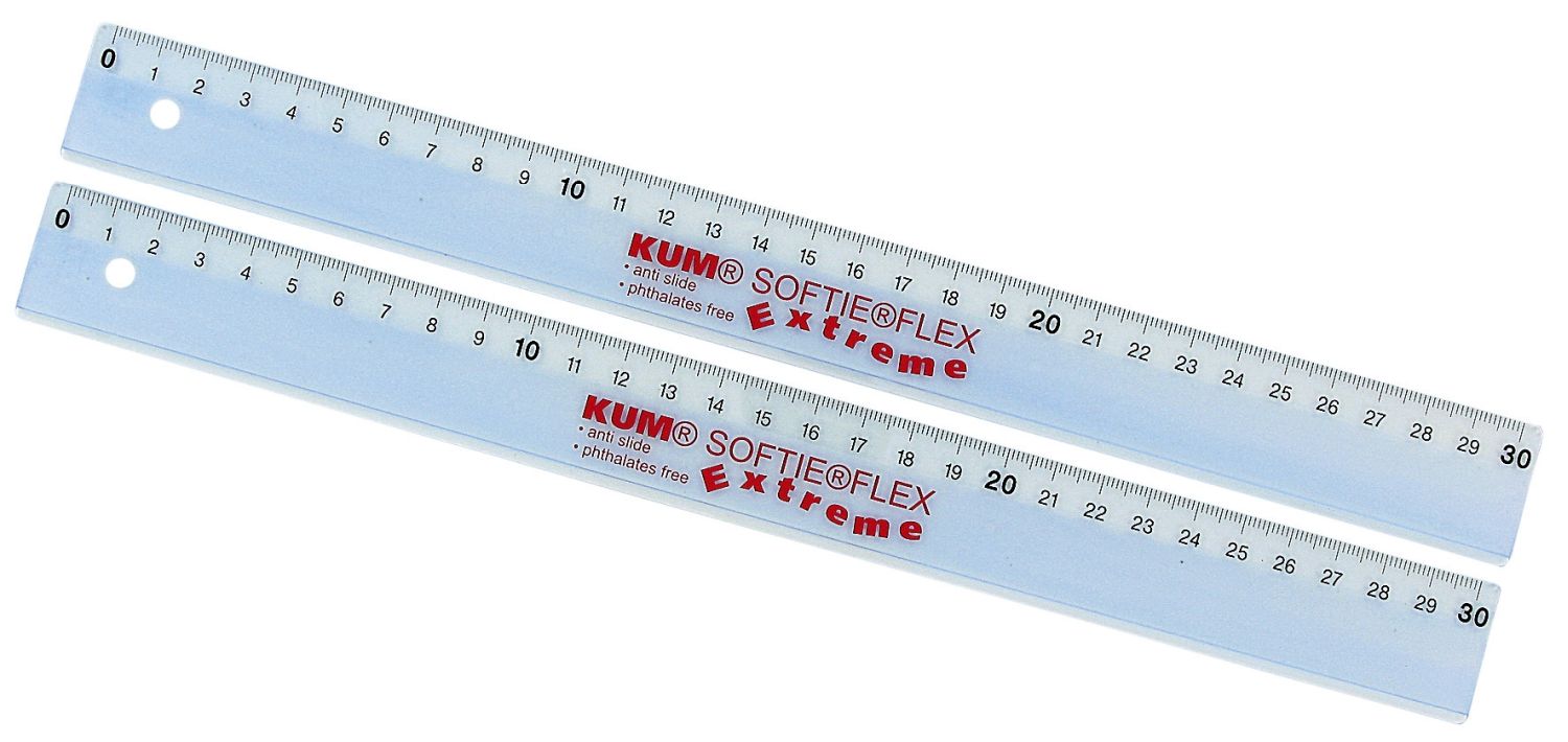 Lineal 30 cm Kunststoff KUM L3 SOFTIE®FLEX