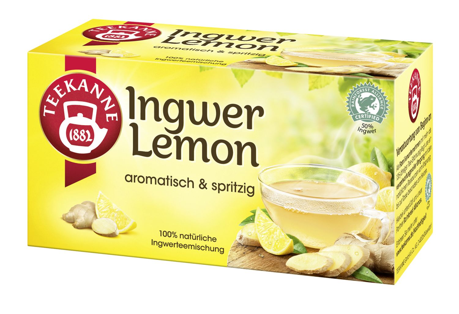 Tee Ingwer-Lemon 20 Btl. à 1,75g Tee Ingwer-Lemon 20 Btl. à 1,75g