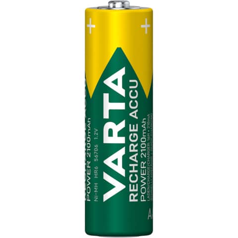 Akku Varta Rechargeable Accu Power 6716, Mignon, R6, LR06, 1,5 V, 2 Stück