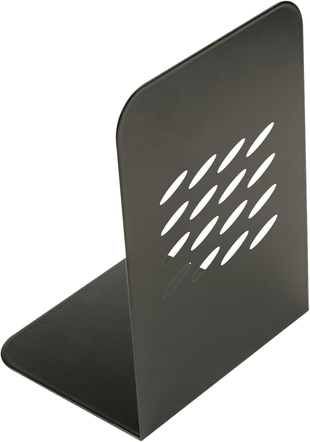 Buchstützen - schwarz, 134 x 190 x 110 mm, 2 Stück Buchstützen - schwarz, 134 x 190 x 110 mm, 2 Stück