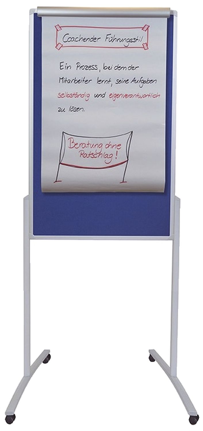 Multifunktionstafel PRO - 78 x 125 cm, blau/Filz, weiß/lackierte Schreiboberfläche Multifunktionstafel PRO - 78 x 125 cm, blau/Filz, weiß/lackierte Schreiboberfläche