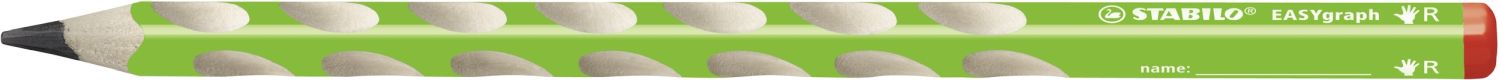 Ergonomischer Dreikant-Bleistift für Rechtshänder - EASYgraph in grün - Einzelstift - Härtegrad HB Ergonomischer Dreikant-Bleistift für Rechtshänder - EASYgraph in grün - Einzelstift - Härtegrad HB