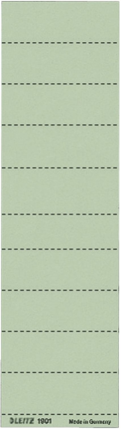 Beschriftungsschilder Leitz 1901-00-55, Handbeschriftung, Karton, 100 Stück, grün Beschriftungsschilder Leitz 1901-00-55, Handbeschriftung, Karton, 100 Stück, grün