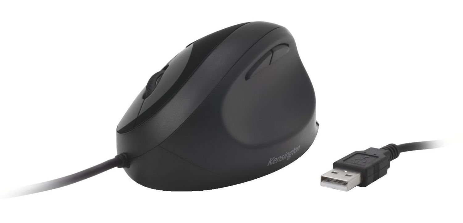 Maus Pro Fit® Ergo - kabelgebunden schwarz Maus Pro Fit® Ergo - kabelgebunden schwarz