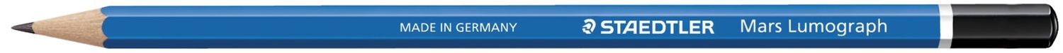 Bleistift Mars® Lumograph® - H, blau Bleistift Mars® Lumograph® - H, blau