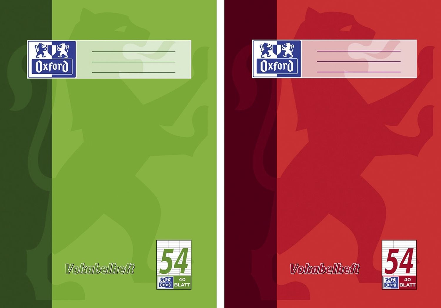 Vokabelheft LIN54 - A4, 40 Blatt, liniert Vokabelheft LIN54 - A4, 40 Blatt, liniert