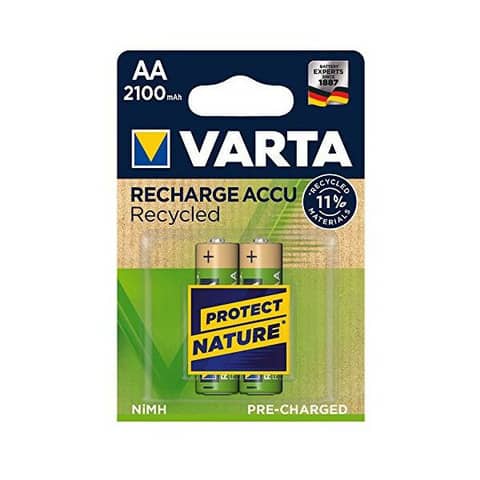 Akku Varta Recharge Accu Recycle AA 6816, Micro, R3, LR03, 1,5 V, 2 Stück Akku Varta Recharge Accu Recycle AA 6816, Micro, R3, LR03, 1,5 V, 2 Stück