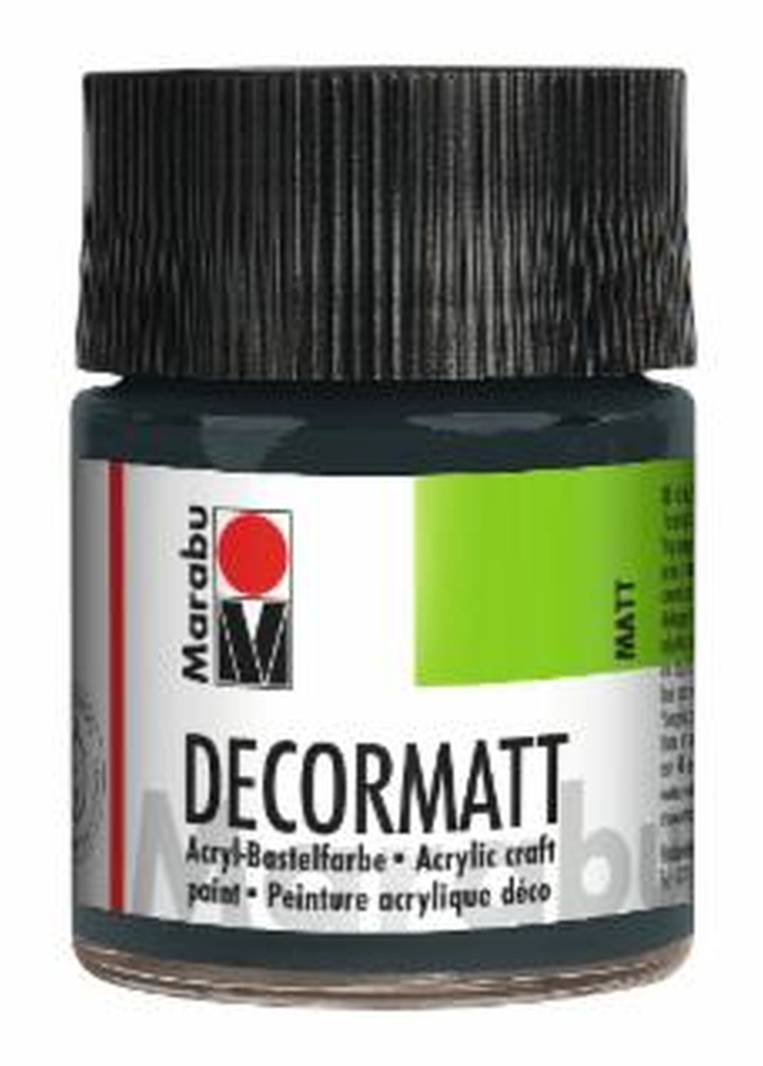 Decormatt Acryl - Dunkelgrau 079, 50 ml Decormatt Acryl - Dunkelgrau 079, 50 ml