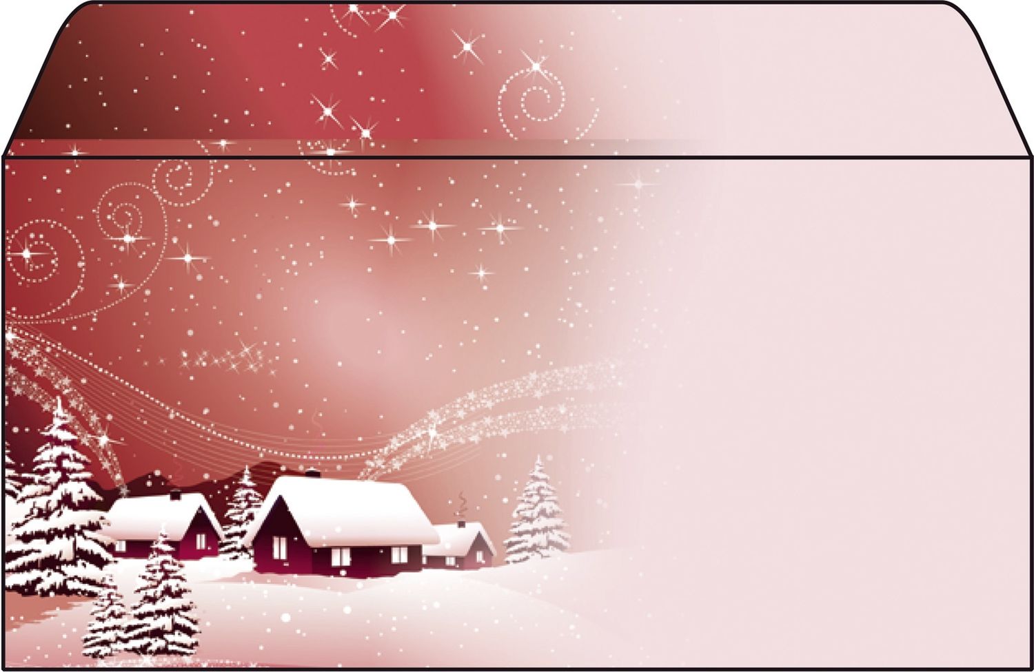 Briefumschläge Weihnachten Sigel DU033 "Silent Night", DIN lang (110x220 mm), 50 Stück Briefumschläge Weihnachten Sigel DU033 "Silent Night", DIN lang (110x220 mm), 50 Stück