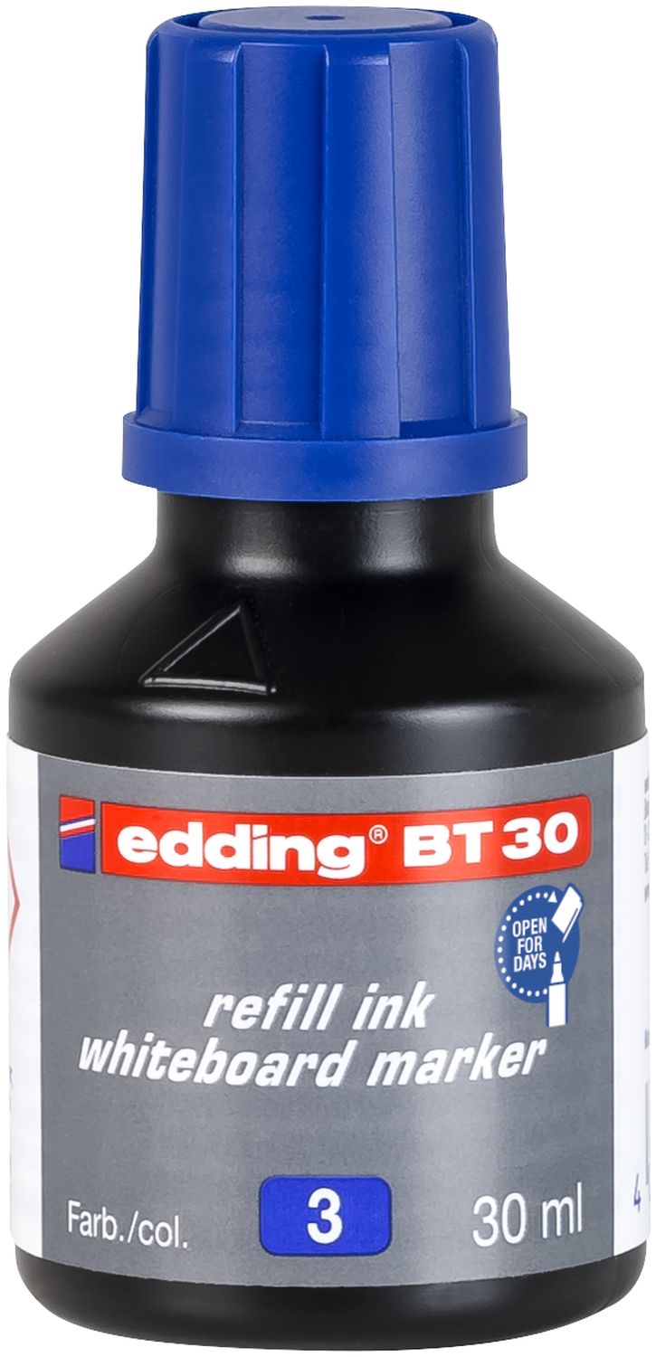 BT 30 Nachfülltusche - für Boardmarker, 30 ml, blau BT 30 Nachfülltusche - für Boardmarker, 30 ml, blau