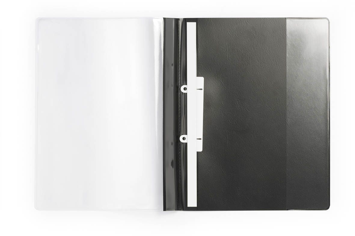 Angebotshefter DURAPLUS® DE LUXE - strapazierfähige Folie, A4, schwarz Angebotshefter DURAPLUS® DE LUXE - strapazierfähige Folie, A4, schwarz