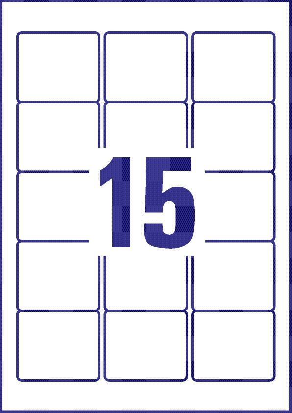 L4747REV-25 Etiketten für ZIP-Disketten, wiederablösbar, 59 x 50 mm, 25 Blatt/375 Etiketten, weiß L4747REV-25 Etiketten für ZIP-Disketten, wiederablösbar, 59 x 50 mm, 25 Blatt/375 Etiketten, weiß