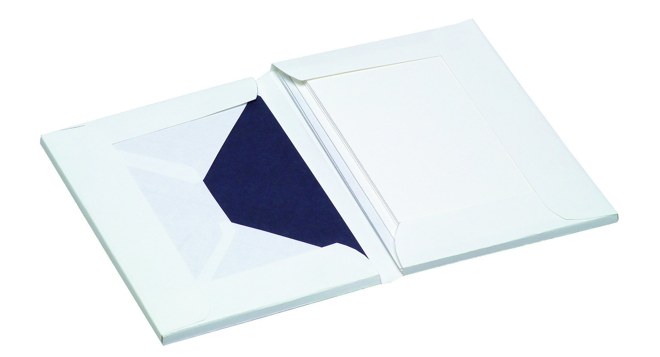 Paper Royal Kartenmappe - DIN A6/C6, weiß, 8 Karten mit 8 Briefhüllen Paper Royal Kartenmappe - DIN A6/C6, weiß, 8 Karten mit 8 Briefhüllen