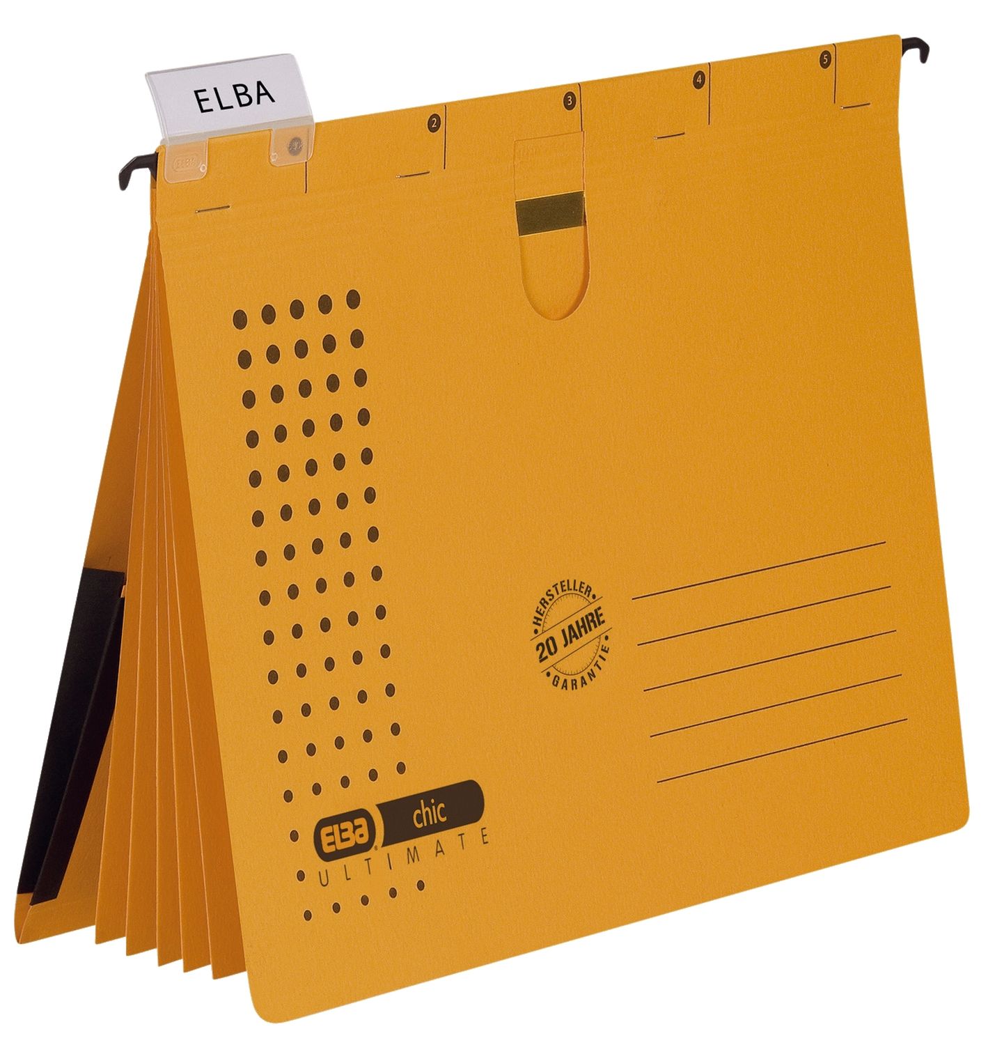 Personalhefter Elba chic ULTIMATE® 100333015, Din A4, 5 kaufmännische Heftungen, Karton (RC) 230 g/qm, gelb, VE = 5 Stück Personalhefter Elba chic ULTIMATE® 100333015, Din A4, 5 kaufmännische Heftungen, Karton (RC) 230 g/qm, gelb, VE = 5 Stück